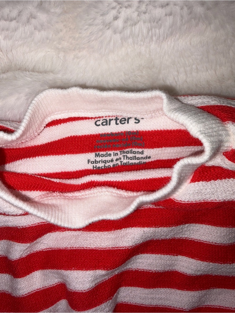 Carter’s Sweatshirt/Shorts - Picture 2 of 3